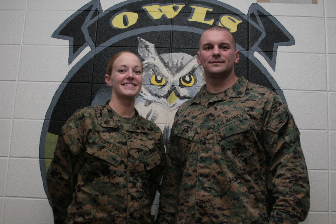 Sgt. Amber Loveless-Bowman and Staff Sgt. Zane Bowman will be recognized as the New Bern Military Alliance Family of the Quarter today at the New Bern Golf and Country Club for their outstanding work in the community.


