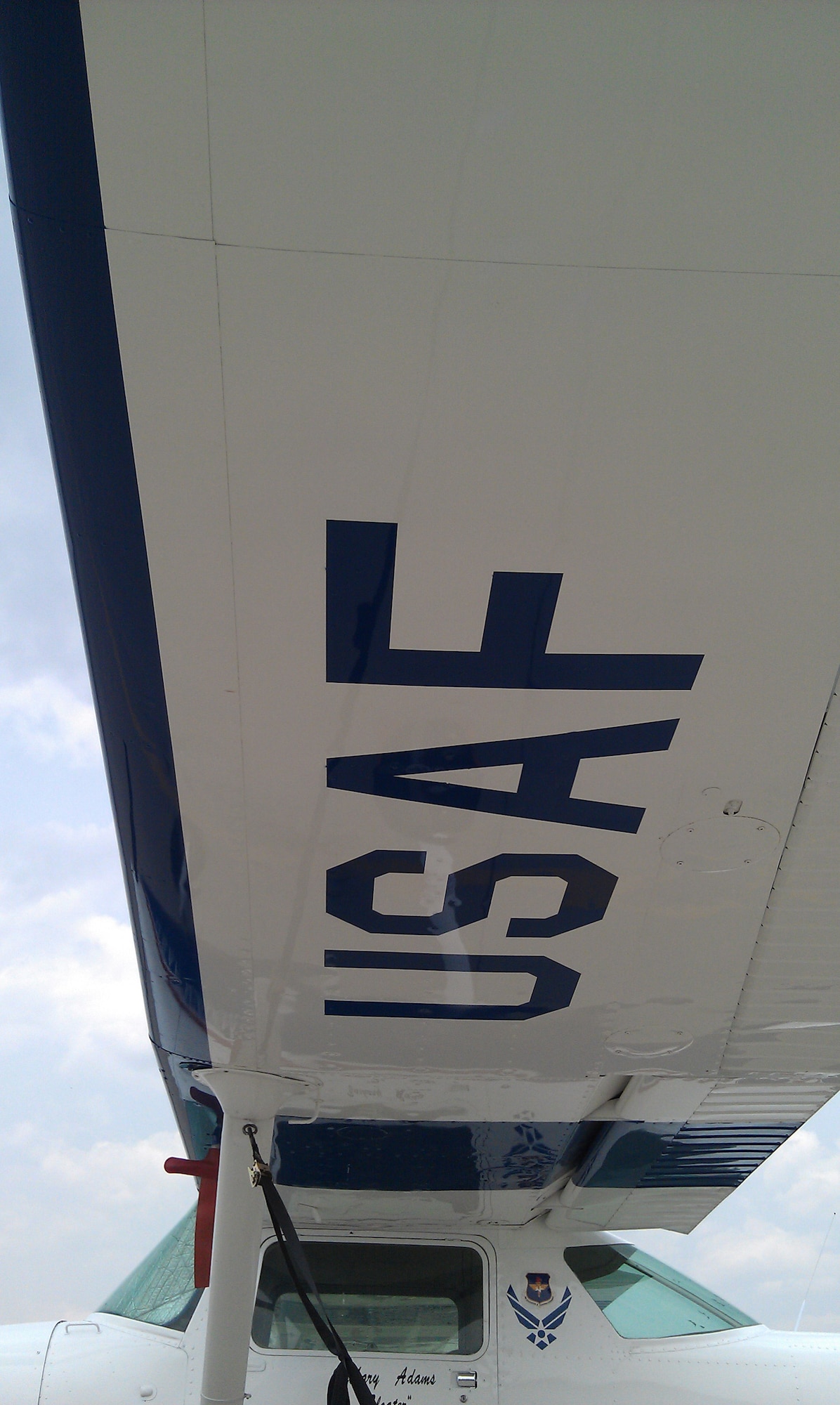 The 150-horsepower Cessna 150 T-51A is flown by the Academy flying team, a select group of 16-18 cadets who hold a Federal Aviation Administration private pilot certificate or higher. Cadets use the plane to compete against 144 colleges nationwide in regional and national competitions. (U.S. Air Force photo)