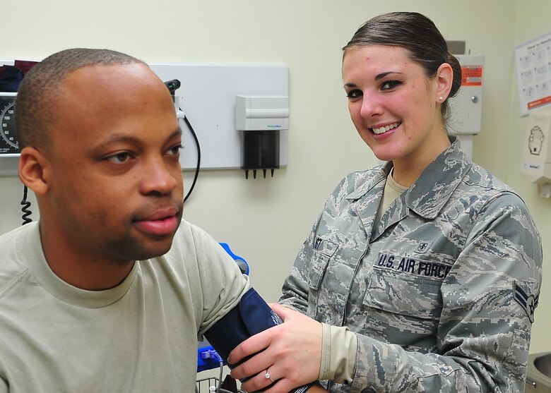Airman Spotlight: Airman 1st Class Haley Yost, 51st Medical Operations Squadron. (U.S. Air Force photo/Tech. Sgt. Raymond Mills)