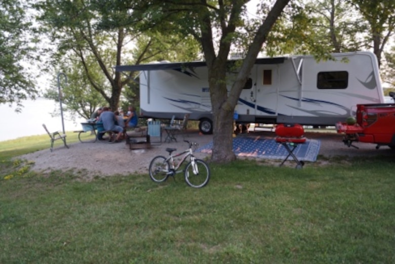 Camping at Buck Creek Park.