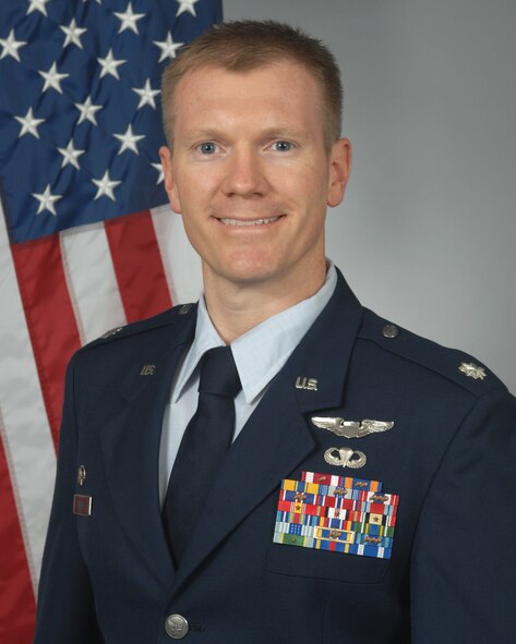 U.S. Air Force Lt. Col. Paul Birch is the 4th Operations Support Squadron commander. (U.S. Air Force photo/ Released) 
