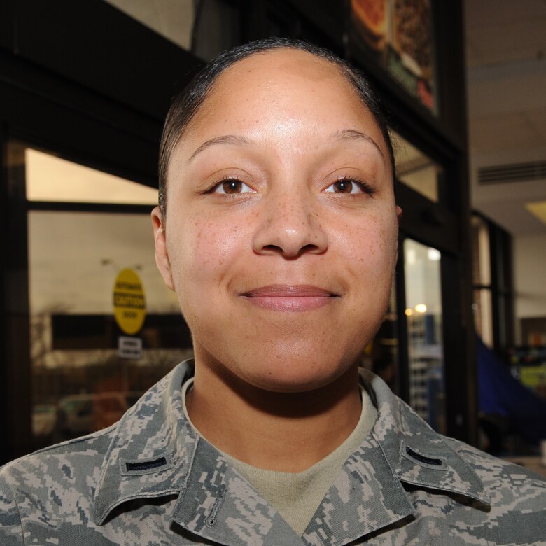 1st Lt. Rachelle Slade
46 Aerial Support Squadron
“Refer them to the proper resources, military one source, etc. If they are comfortable, talk to them myself.”
