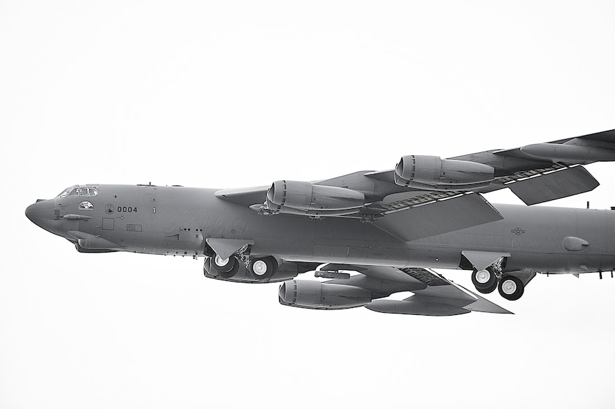 The 5th Bomb Wing participated in an exercise recently to evaluate and validate the 5th BW's flying operations capability. By training in any type of weather, the Warbirds of Minot show they can provide full-spectrum deterrence and outstanding support for the 91st Missile Wing; and if deterrence fails, B-52 firepower on demand. By launching BUFFs in the harsh winters of North Dakota, it only proves our proud, confident and professional Airmen truly take ownership of mission accomplishment. (U.S. Air Force photo/ Tech. Sgt. Aaron Allmon)