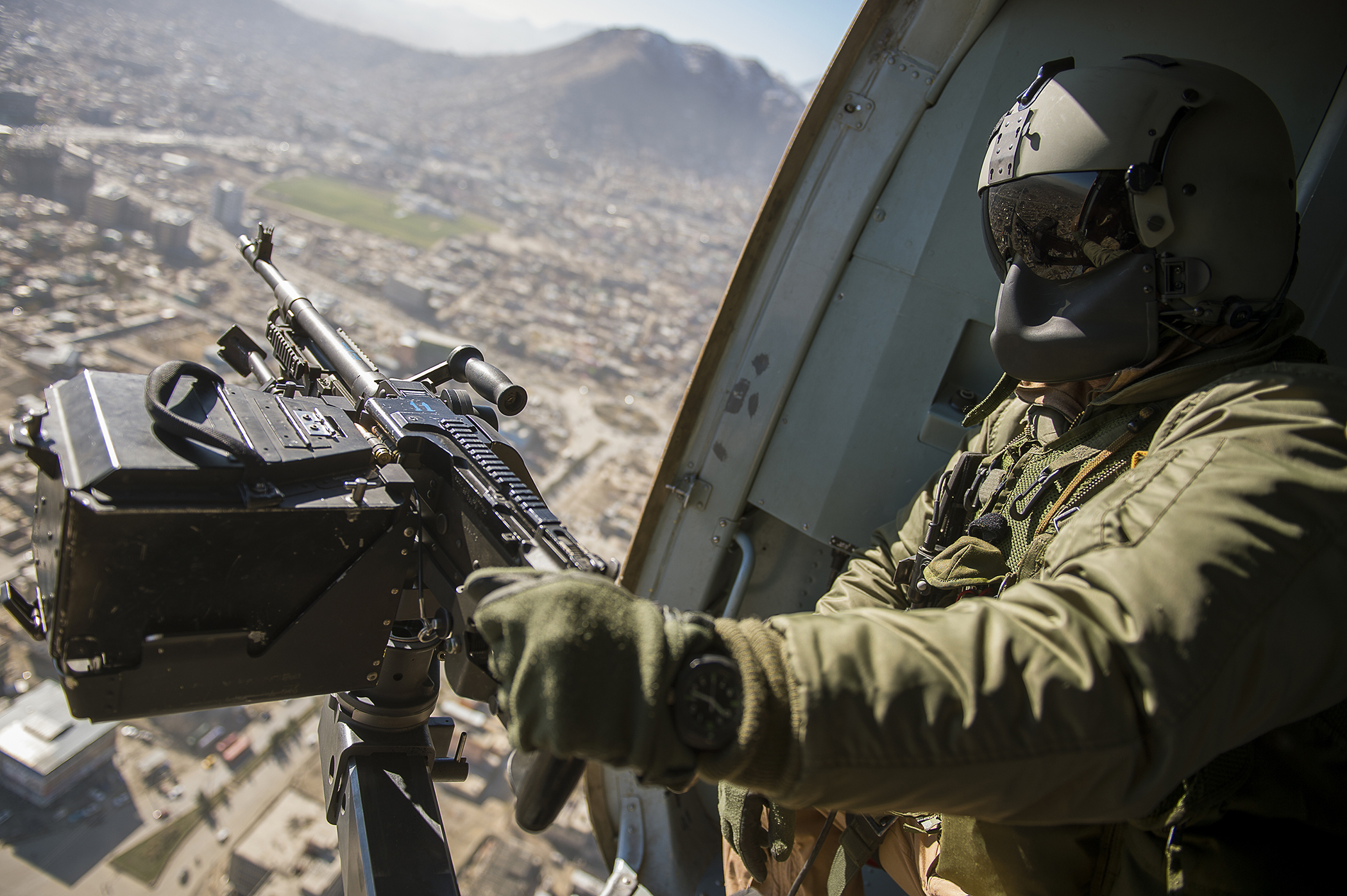 Czech Coalition Forces Train Afghan Airmen On Helicopter Operations