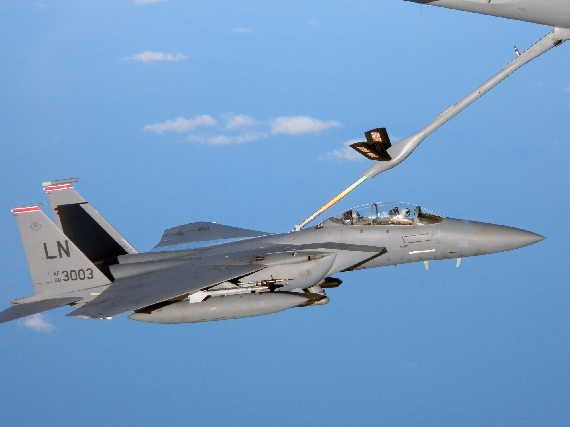 Liberty Wing Airmen present flags, honored by NFL > Royal Air