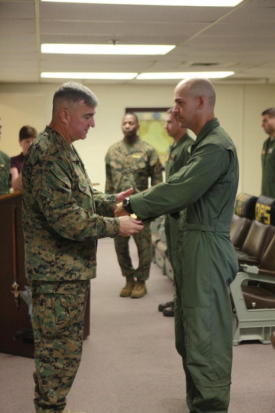 Harrier pilot recognized for ‘challenging conventional wisdom’