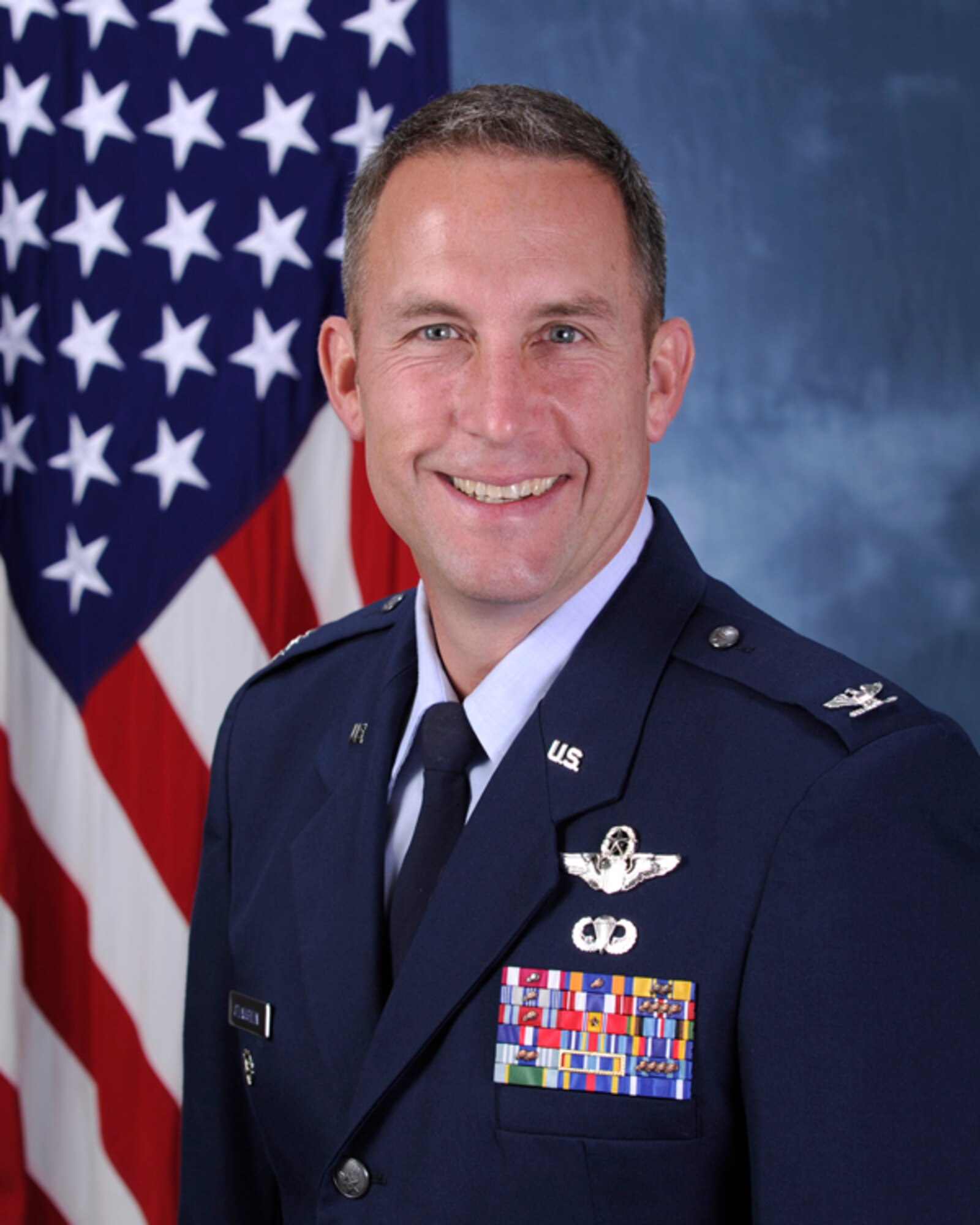 Colonel Mark L. O'Laughlin, 325th Fighter Wing Vice Commander