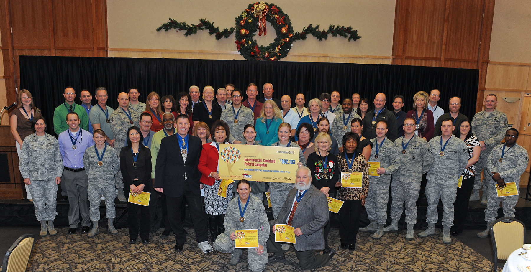 CFC honors volunteers at breakfast > Hill Air Force Base > Article Display