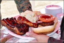 MCTSSA Family Day Food Plate