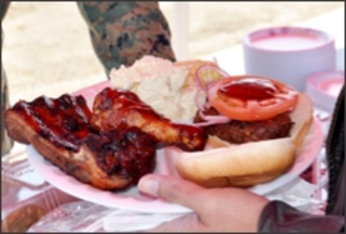 MCTSSA Family Day Food Plate