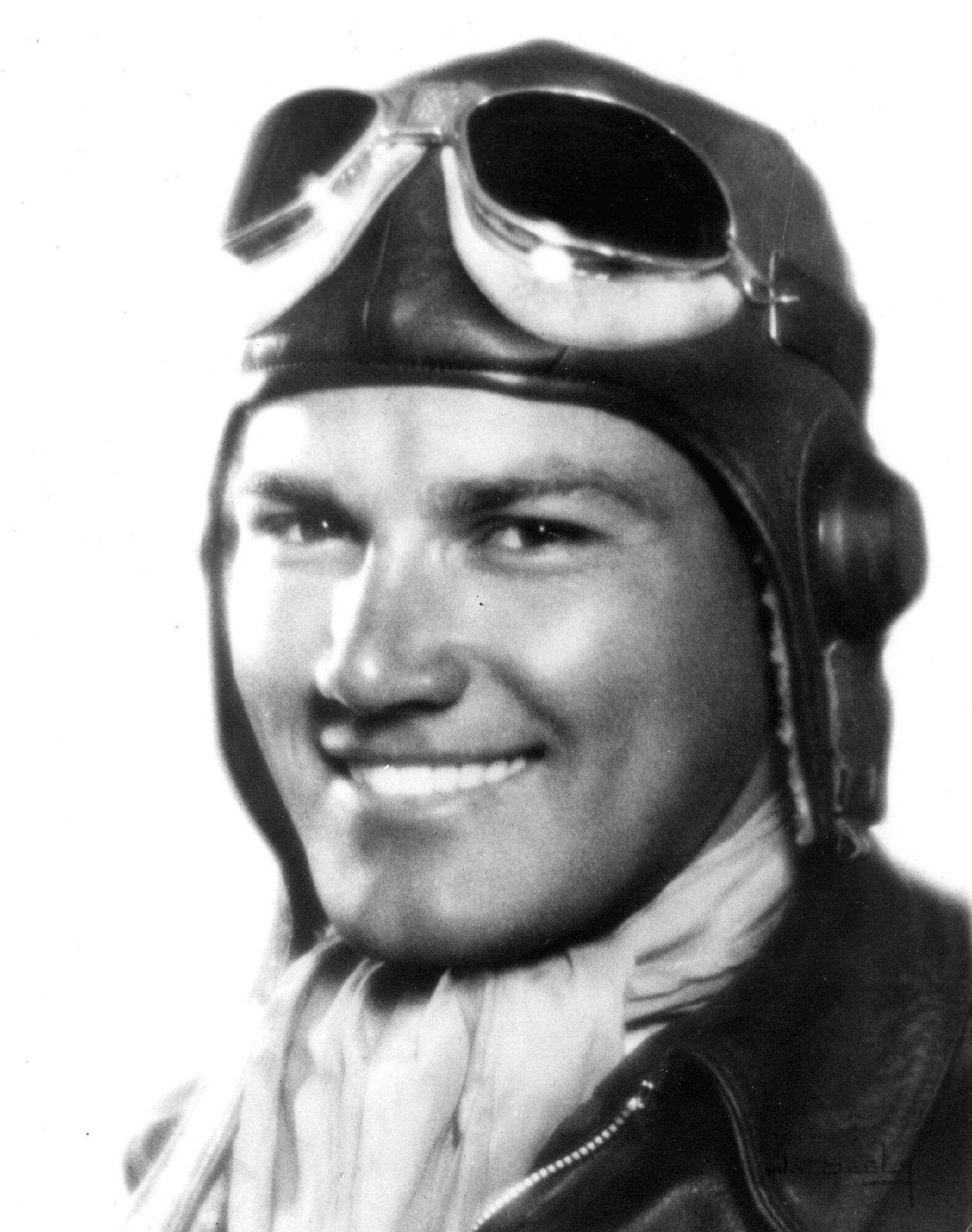 Flying Cadet Funk in 1935. (Photo courtesy of SMC History Office)