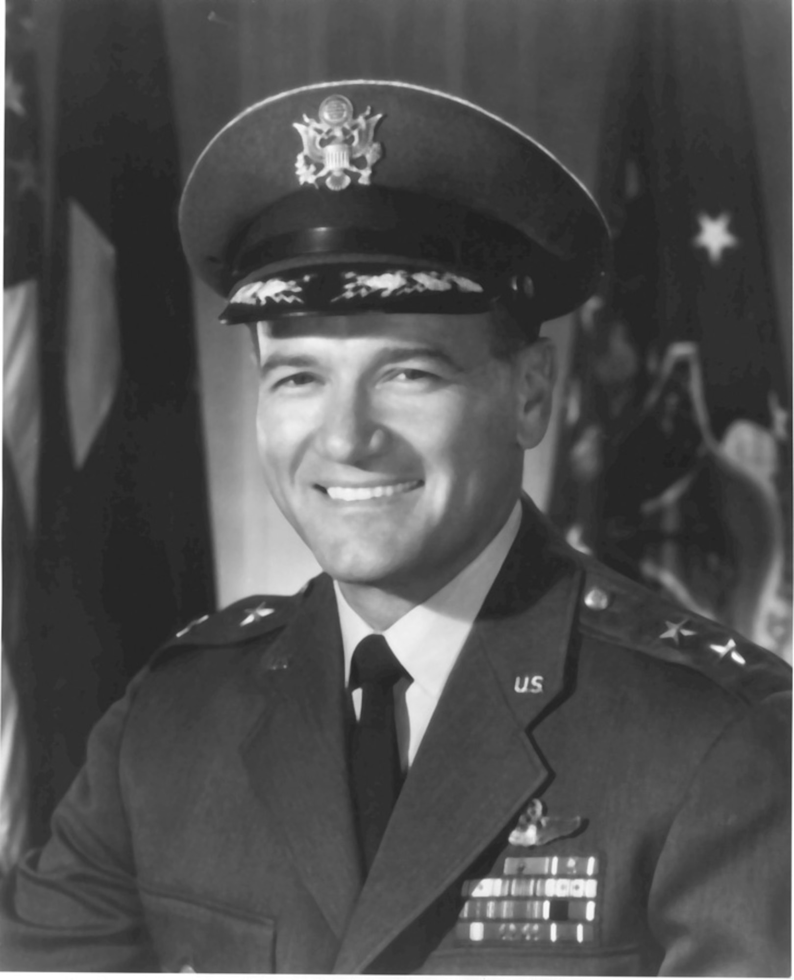 Retired Maj. Gen. Ben Funk‘s last official Air Force photo. 