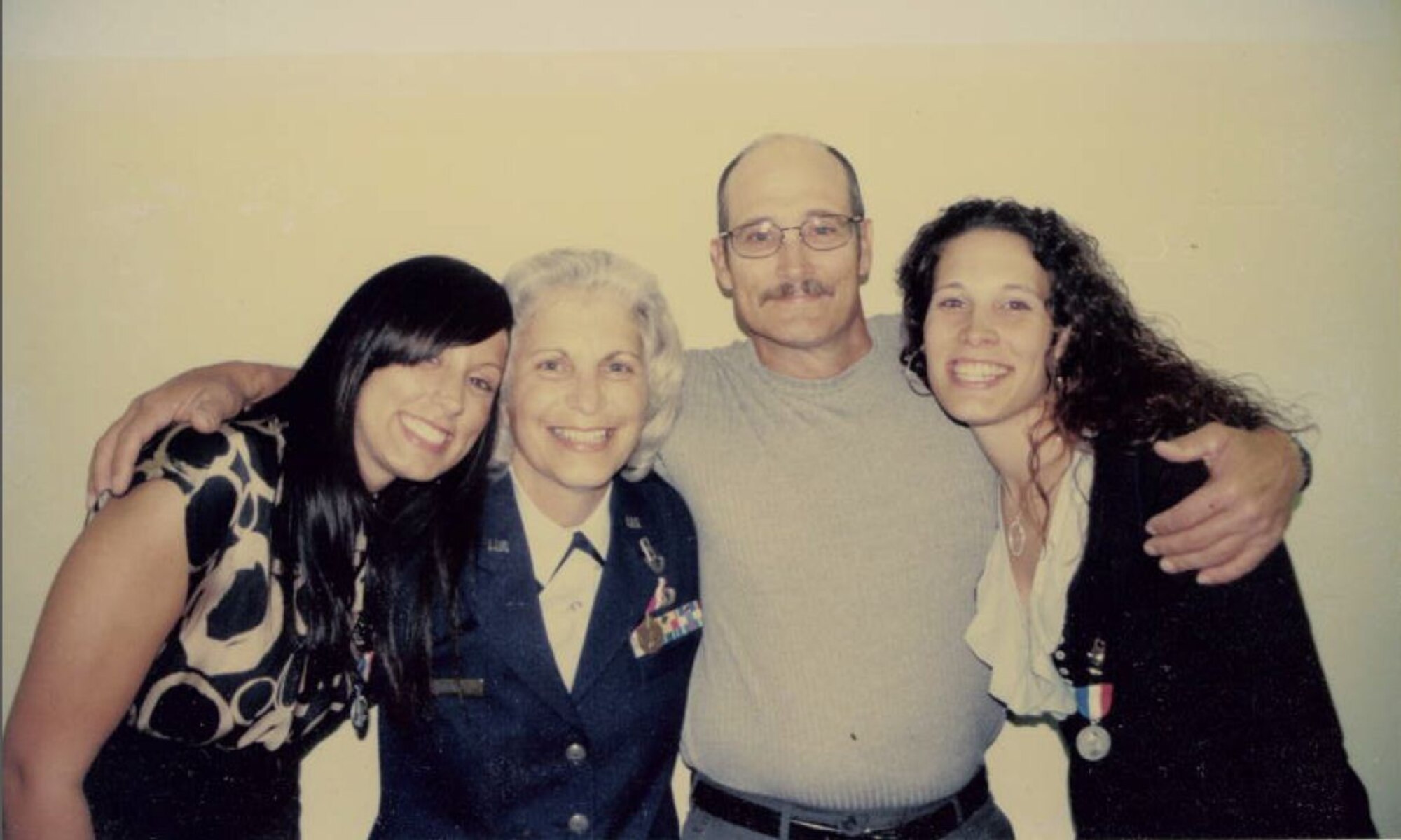 Linda Moore, second from left, with her family.  (Courtesy photo)