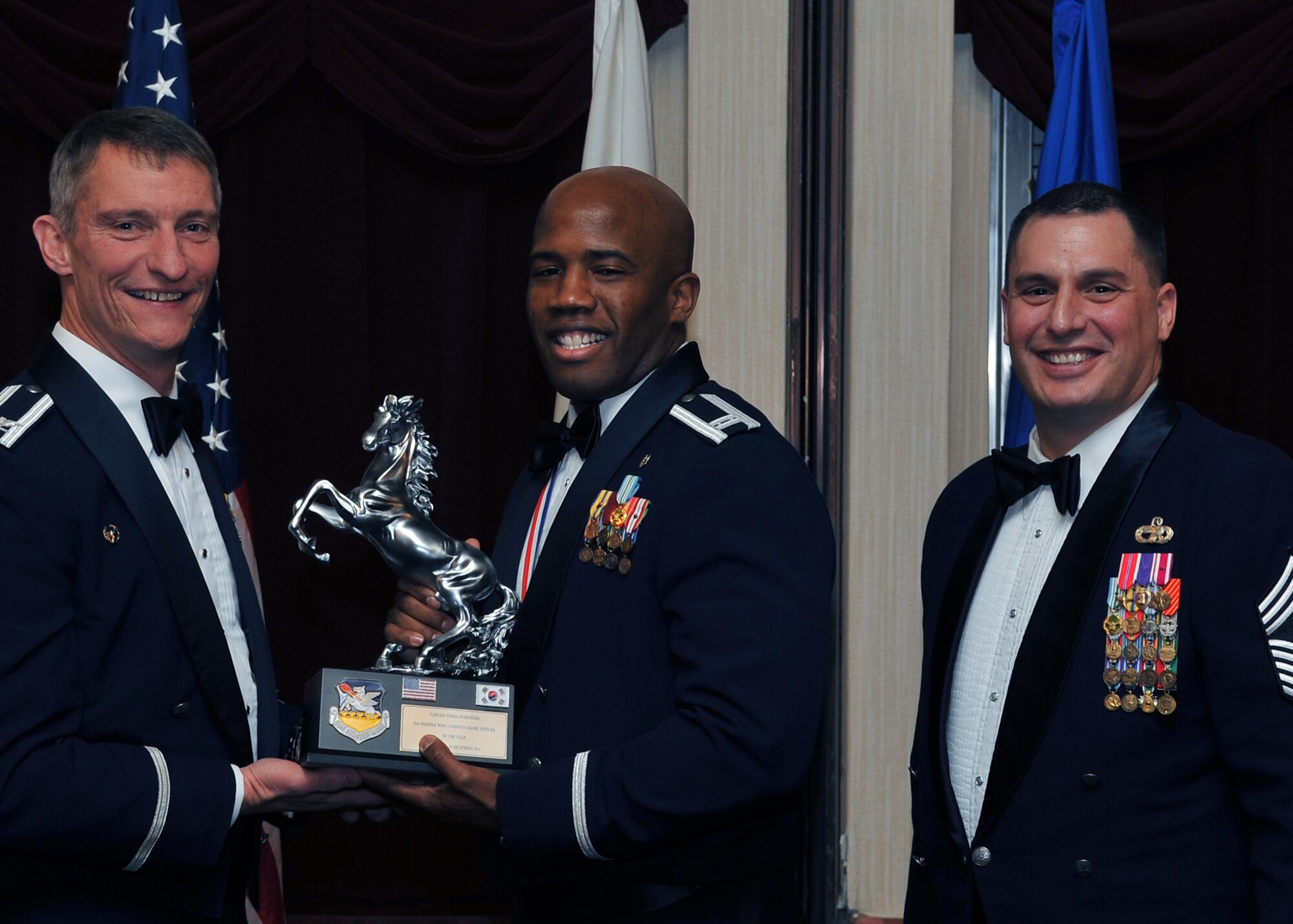 Capt. Tomas Widemond, 51st Fighter Wing Company Grade Officer of the Year