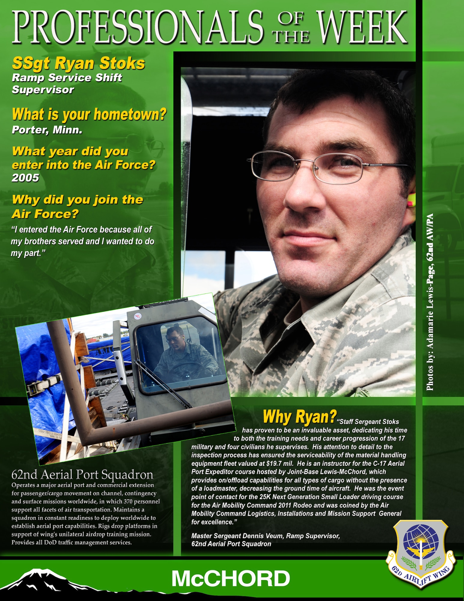Staff Sgt. Ryan Stoks (U.S. Air Force graphic/Adamarie Lewis-Page)