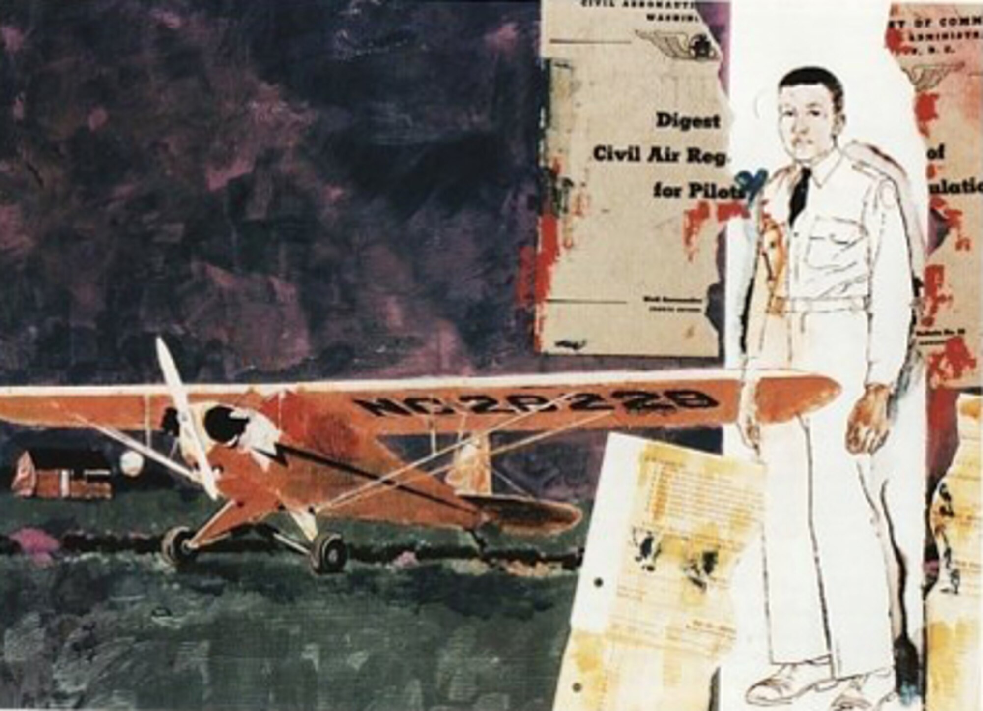 Roy LaGrone artwork on display depicts efforts of Tuskegee Airmen