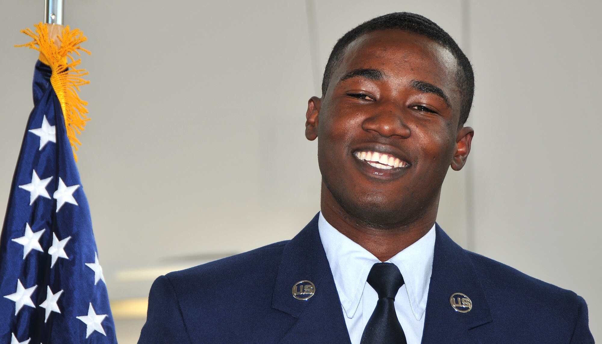 Airman 1st Class Clive Cudjoe