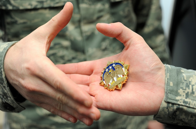 Flip of a coin a look into challenge coin history Joint Base