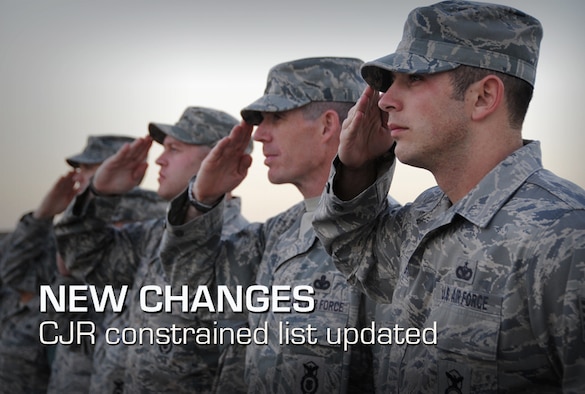 Air Force officials update enlisted constrained jobs list > Air Force's ...