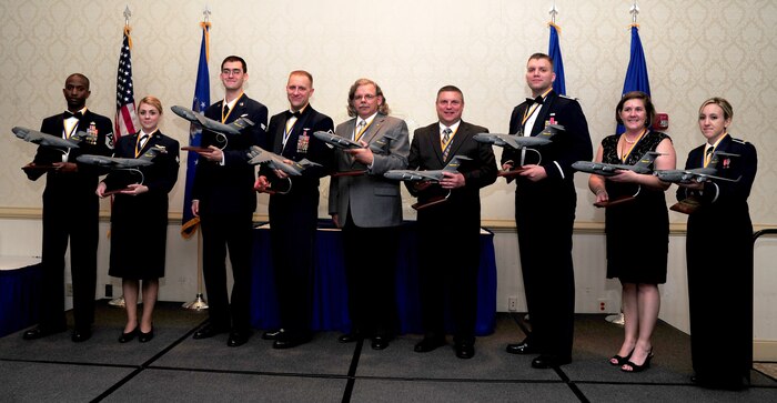 The 437th Airlift Wing Annual Awards Banquet was held Feb. 2 at the Charleston Club. The winners 