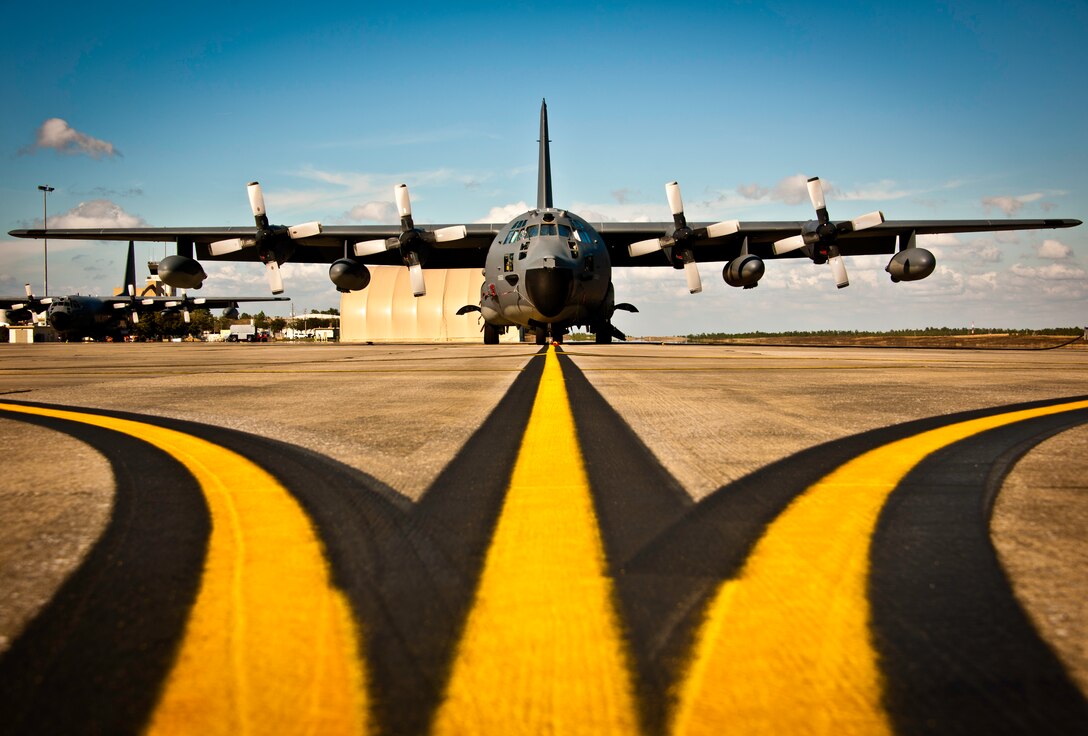 A MC-130E Combat Talon I awaits its next mission on the Duke Field flightline.  Approximately four of Duke’s nine Talons will be retired by the end of fiscal year 2012.  Eventually, all of the Talons will disappear from the 919th Special Operations Wing flightline to be replaced by an aviation foreign internal defense aircraft.  (U.S. Air Force photo/Tech. Sgt. Samuel King Jr.)