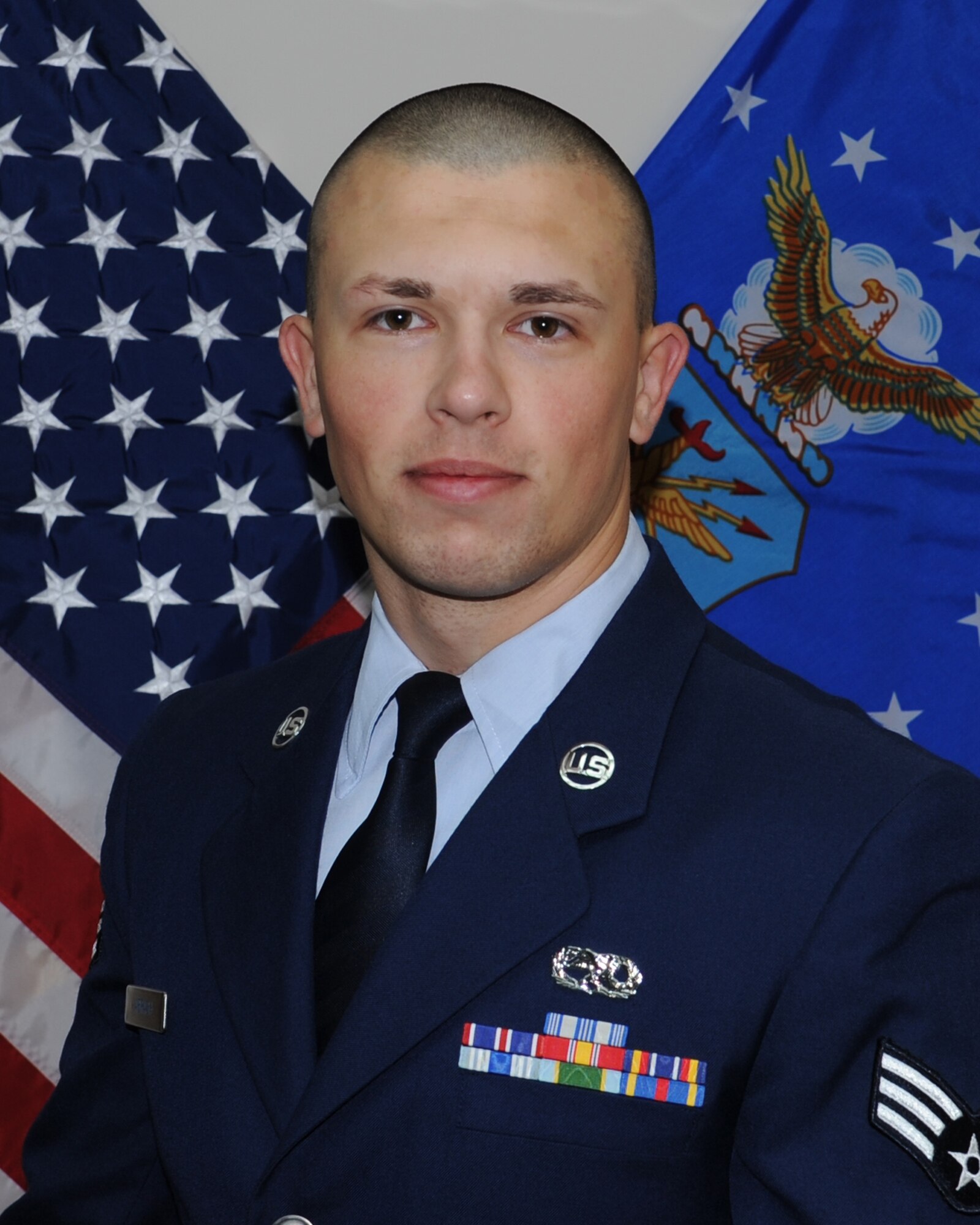 Senior Airman Michael Abrash was recently selected as the Air Force Language Professional of the Year for 2011. Although Abrash earned this linguistic honor, he joined the Air Force in a completely different role: a jet engine mechanic. (U.S. Air Force photo)