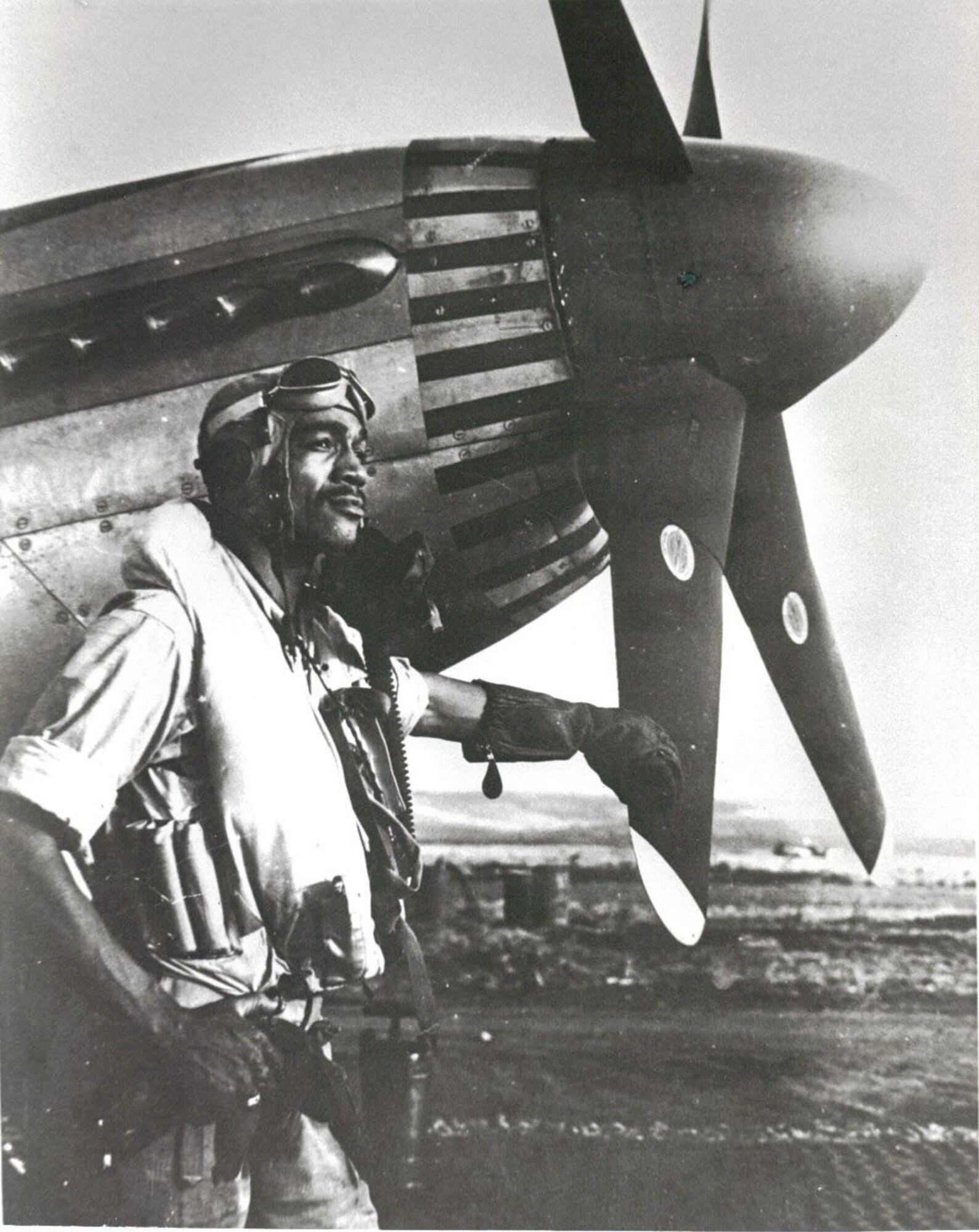 Lt.Col. Lee Archer: Tuskegee Airman. He and his unit were brought to life in the George Lucas film "Red Tails."