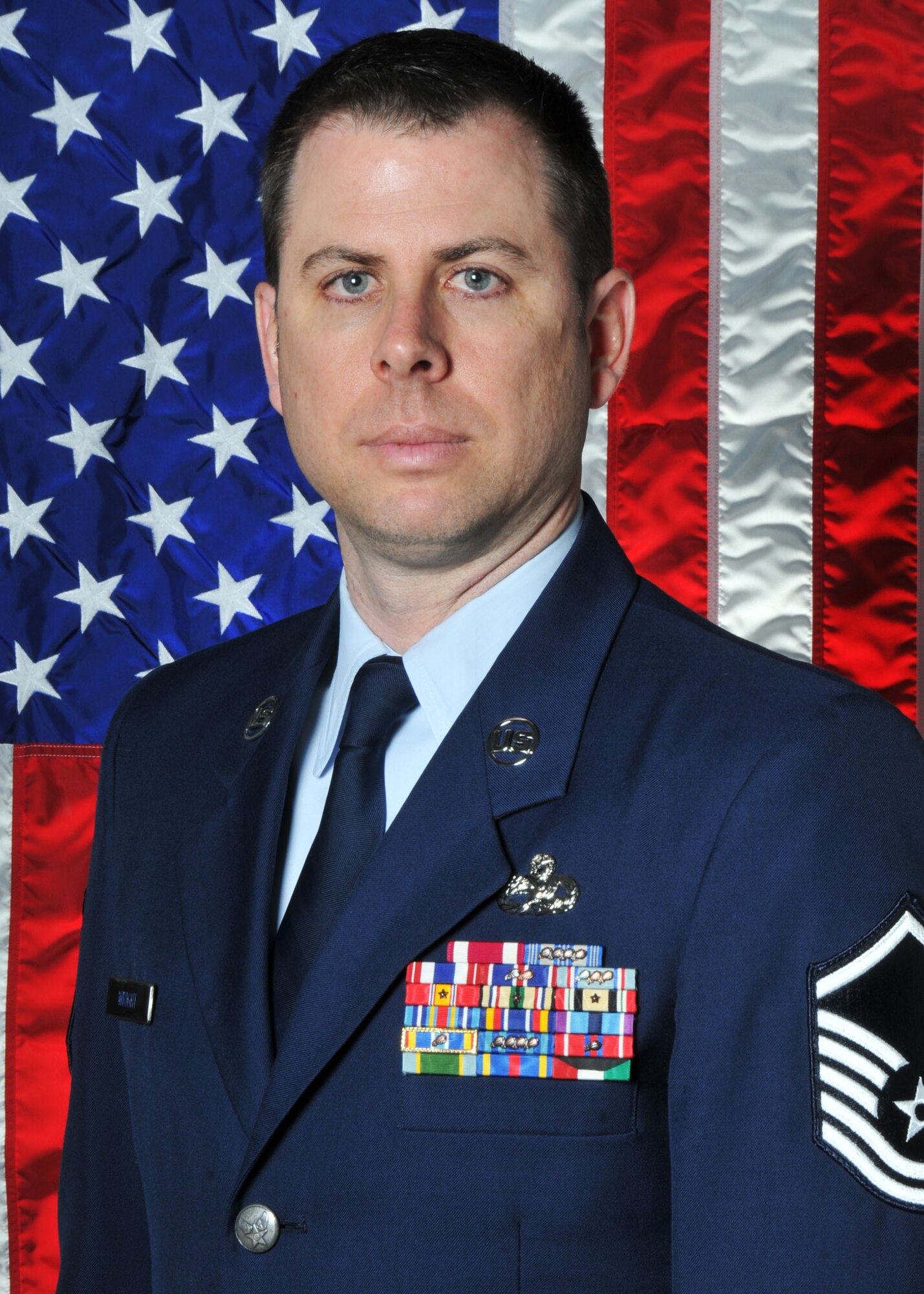 Master Sgt. Shawn Wright was selected as the Senior Non-Commissioned Officer of the Year for the 906 ARS. Master Sgt. Wright is the Flightline Production Superintendent for the 906th and received this award in part for his involvement with short-notice deployments, his commitment to the mission, and being entrenched throughout the local community and squadron. (U.S. Air Force photo by Master Sgt. Ken Stephens)