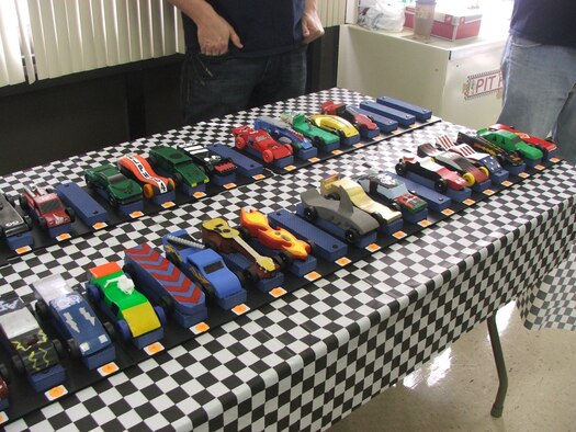 The Cub Scouts Pinewood Derby was held at the Maxwell Elementary Middle School Jan. 28. (Courtesy photo)