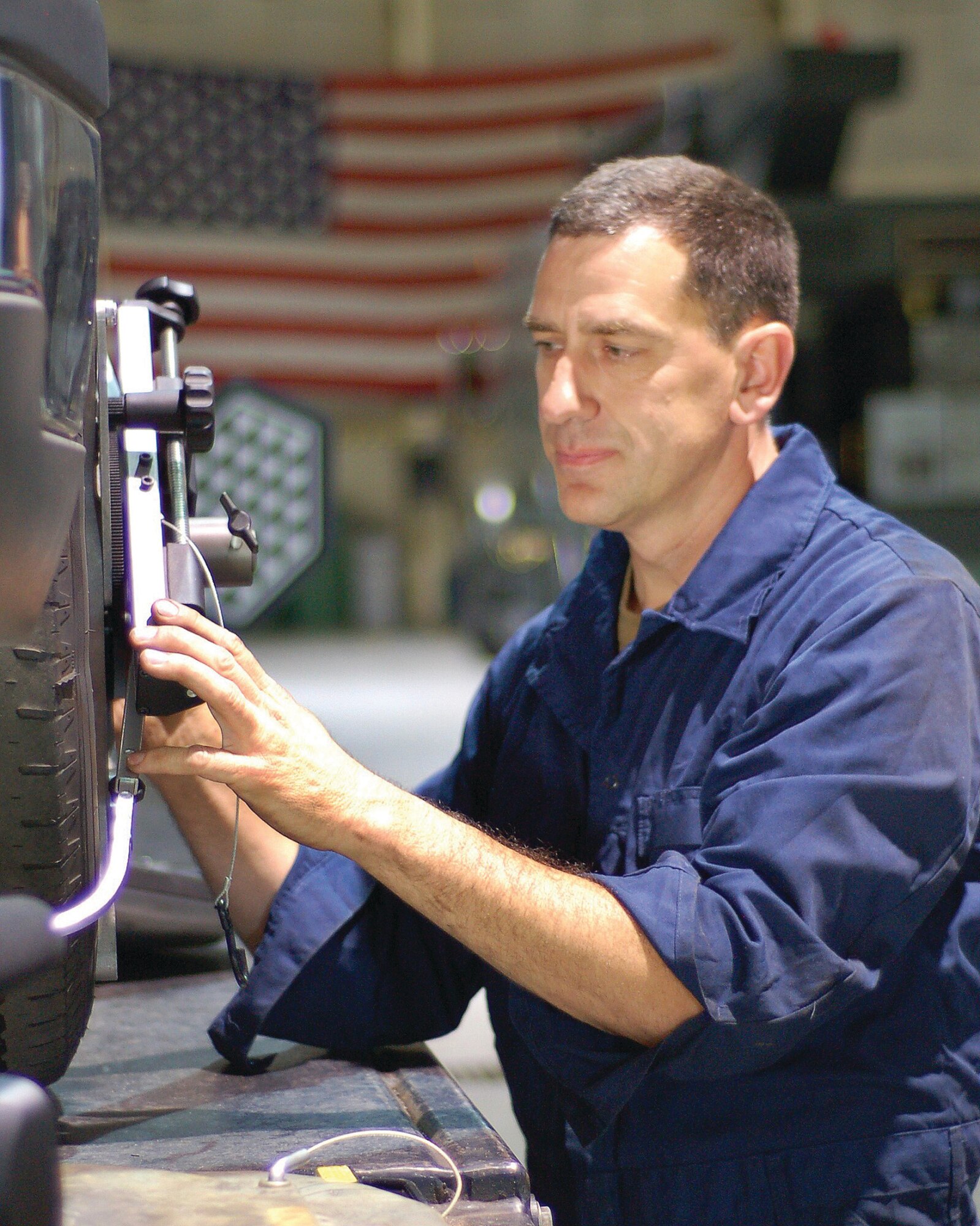 WRIGHT-PATTERSON AIR FORCE BASE, Ohio - Tech. Sgt. Gregory Rose, 445th Logistics Readiness Squadron vehicle maintenance craftsman, is the 445th Airlift Wing’s NCO of the Quarter, first quarter. 