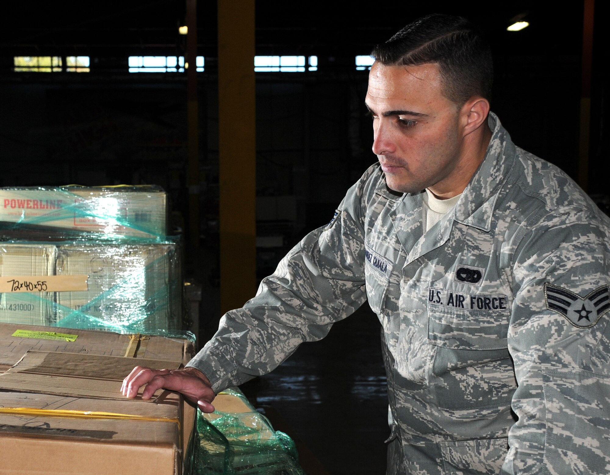 MacDill Air Force Base, Fla. --  Many immigrants have incredible stories to tell about their journey to the U.S.  Few can tell a story like that of Sr. Airmen Geanny Hernandez Quiala, a member of the 927th Logistics Readiness Squadron here.  Quiala's escape from Cuba serves as an inspiration and a wake-up call for everyone who takes their freedom for granted. (Official U.S. Air Force photo by Staff Sgt. Jennie Chamberlin)