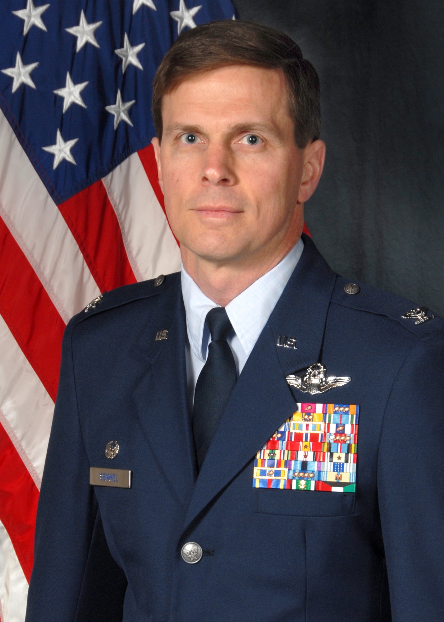 New York Air National Guard Col. Greg A. Semmel, a member of the 174th Fighter Wing since 2000, has been named the new commander of the 174th Fighter Wing. Semmel takes command of the wing from Col. Kevin W. Bradley on March 4, 2012. Semmel has served as the Assistant Vice Commander of the 174th Fighter Wing since March 2011. Among other assignments, Semmel previously served as the Operations Group Commander for the 174th Fighter Wing, as well as an operational test/evaluation pilot at Eglin Air Force Base, Florida and an instructor at the U.S. Air Force Fighter Weapons School at Nellis Air Force Base, Nevada. (Photo by Tech. Sgt. Jeremy Call/Released)