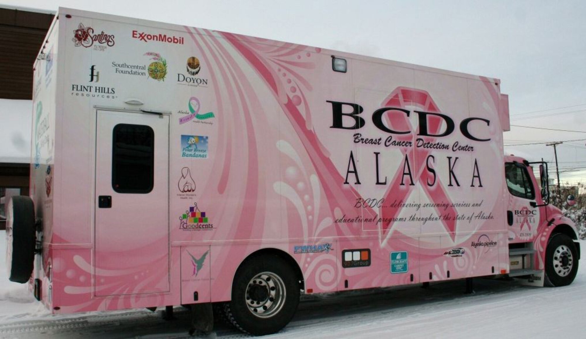 The Breast Cancer Detection Center of Alaska mobile mammography unit will visit Eielson Air Force Base March 19 through 21. (Courtesy photo)