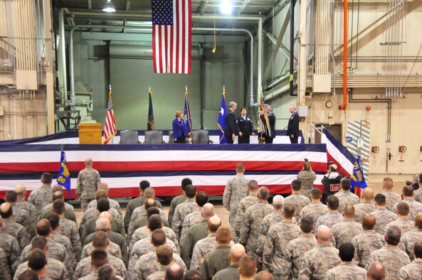 The 171st Air Refueling Wing hosts a change of command ceremony Sunday, Feb. 5.  Col. Anthony J. Carrelli accepts command of the 171st Air Refueling Wing from Brig. Gen. Roy Uptegraff who served as the unit's wing commander since 2006. Maj. Gen. Stephen Sischo, commander of the Pennsylvania Air National Guard, is the official host of the ceremony and is joined by distinguished military officials and community leaders. 

(National Guard photo by Master Sgt. Ann Young/Released)