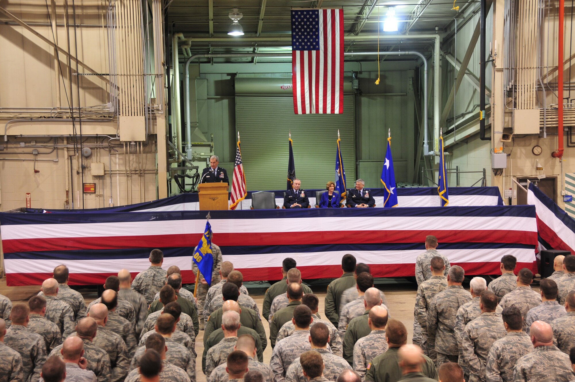 The 171st Air Refueling Wing hosts a change of command ceremony Sunday, Feb. 5.  Col. Anthony J. Carrelli accepts command of the 171st Air Refueling Wing from Brig. Gen. Roy Uptegraff who served as the unit's wing commander since 2006. Maj. Gen. Stephen Sischo, commander of the Pennsylvania Air National Guard, is the official host of the ceremony and is joined by distinguished military officials and community leaders. 

(National Guard photo by Master Sgt. Ann Young/Released)