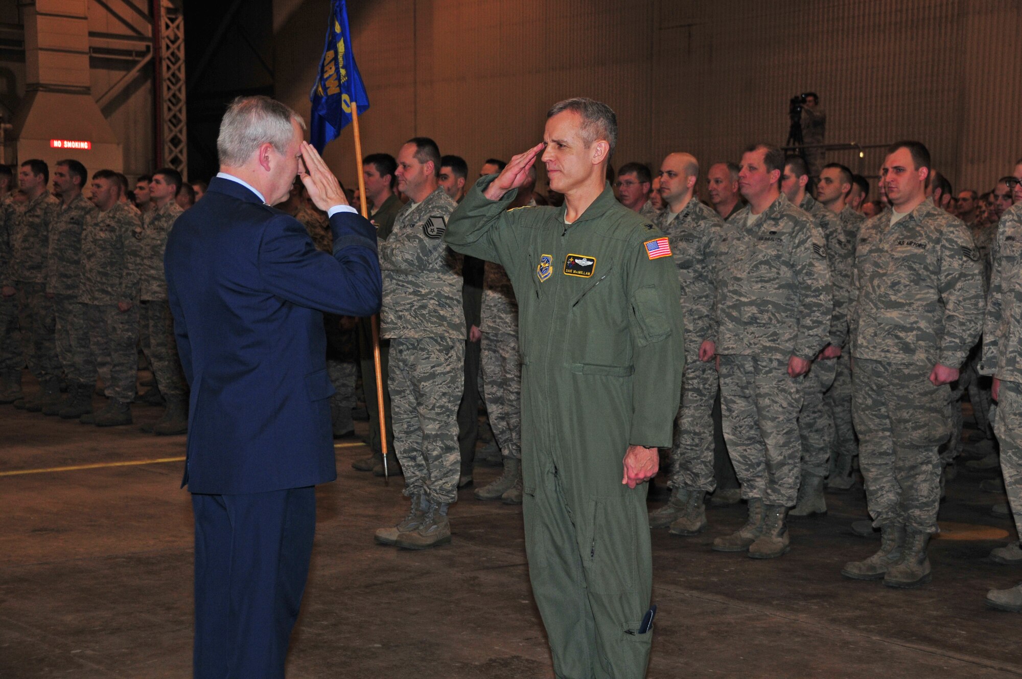 The 171st Air Refueling Wing hosts a change of command ceremony Sunday, Feb. 5.  Col. Anthony J. Carrelli accepts command of the 171st Air Refueling Wing from Brig. Gen. Roy Uptegraff who served as the unit's wing commander since 2006. Maj. Gen. Stephen Sischo, commander of the Pennsylvania Air National Guard, is the official host of the ceremony and is joined by distinguished military officials and community leaders. 

(National Guard photo by Master Sgt. Stacey Barkey/Released)