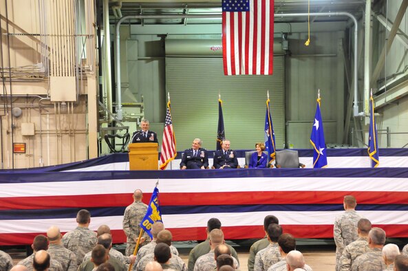 The 171st Air Refueling Wing hosts a change of command ceremony Sunday, Feb. 5.  Col. Anthony J. Carrelli accepts command of the 171st Air Refueling Wing from Brig. Gen. Roy Uptegraff who served as the unit's wing commander since 2006. Maj. Gen. Stephen Sischo, commander of the Pennsylvania Air National Guard, is the official host of the ceremony and is joined by distinguished military officials and community leaders. 

(National Guard photo by Master Sgt. Ann Young/Released)