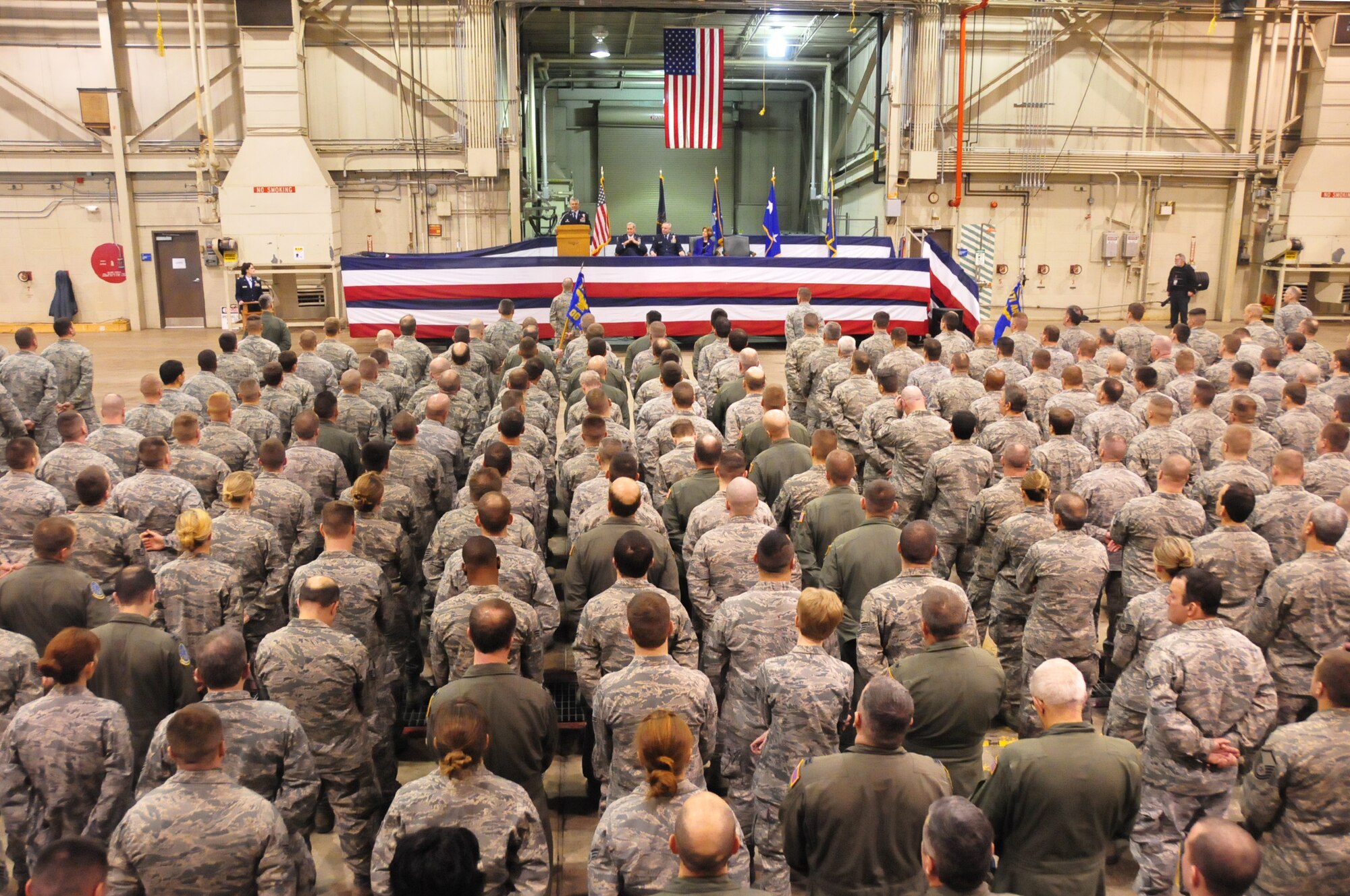 The 171st Air Refueling Wing hosts a change of command ceremony Sunday, Feb. 5.  Col. Anthony J. Carrelli accepts command of the 171st Air Refueling Wing from Brig. Gen. Roy Uptegraff who served as the unit's wing commander since 2006. Maj. Gen. Stephen Sischo, commander of the Pennsylvania Air National Guard, is the official host of the ceremony and is joined by distinguished military officials and community leaders. 

(National Guard photo by Master Sgt. Ann Young/Released)