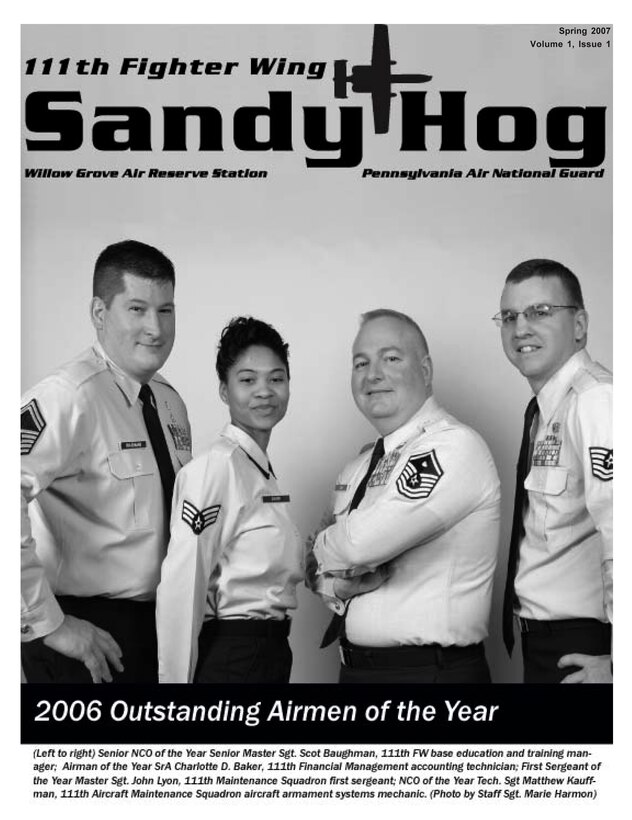 Spring 2007 Sandy Hog Gazette cover