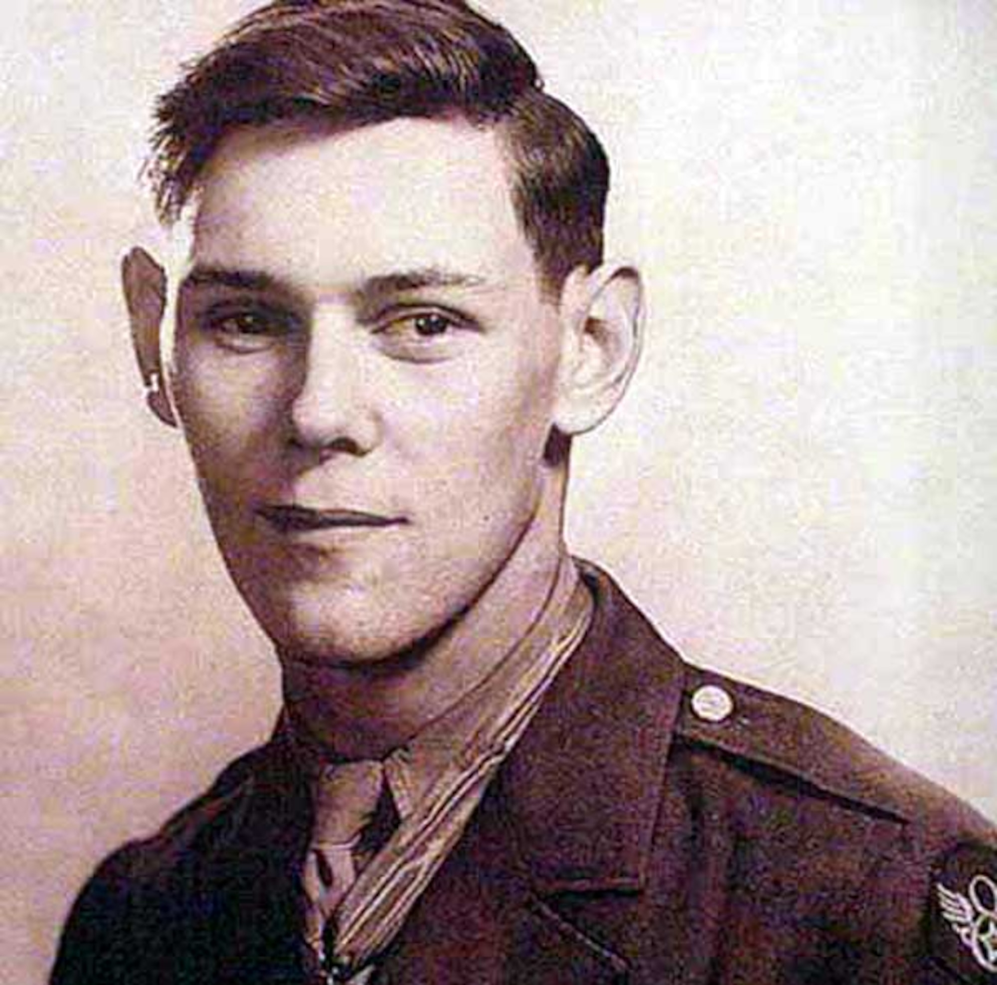 Forrest L. Vosler had a dream to be part of a bomber crew and, despite great odds against it, completed training to achieve flying status. He suffered severe injuries during his fourth combat mission and became the second enlisted member to receive the Medal of Honor. (U.S. Air Force file photo)