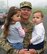 Tech. Sgt. Marinko Lemut, 270th Engineering Installation Squadron, spends time with his grandchildren, before heading out on a deployment held Nov. 10, 2011.
