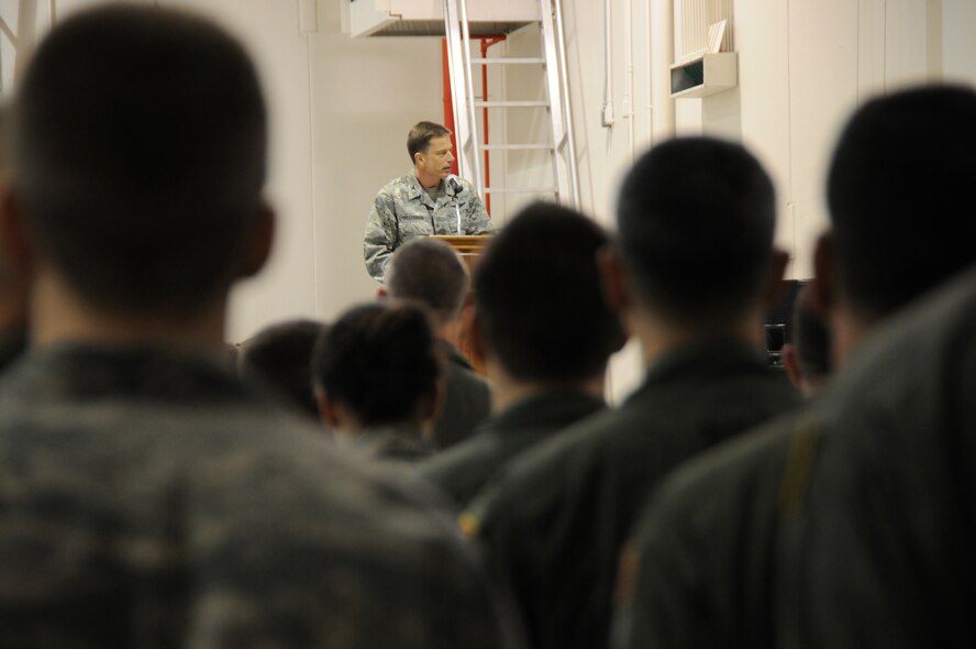 The 193d Special Operations wing hosts a change of command ceremony Sunday, Feb. 12. Col. Gerald E. Otterbein accepts command of the 193d Special Operations Wing. Colonel Otterbein a full-time commercial airline pilot, who most recently served as the vice wing commander, assumes command of one of the most deployed units in the Air National Guard. Released by TSgt Mariko Bender, Air Force