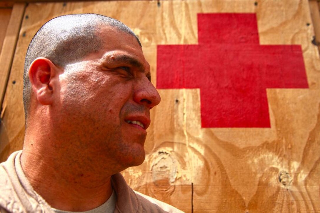 Technical Sgt. Johnny Gomez, of St. Mary County, Md., was born and raised in Medellin, Columbia before he moved to Boca Raton, Fla., in 1982. After graduating high school, Gomez enlisted into the Air Force in 1987, and has been honorable serving the United States of America ever since. Gomez is currently deployed to Helmand province, Afghanistan.
