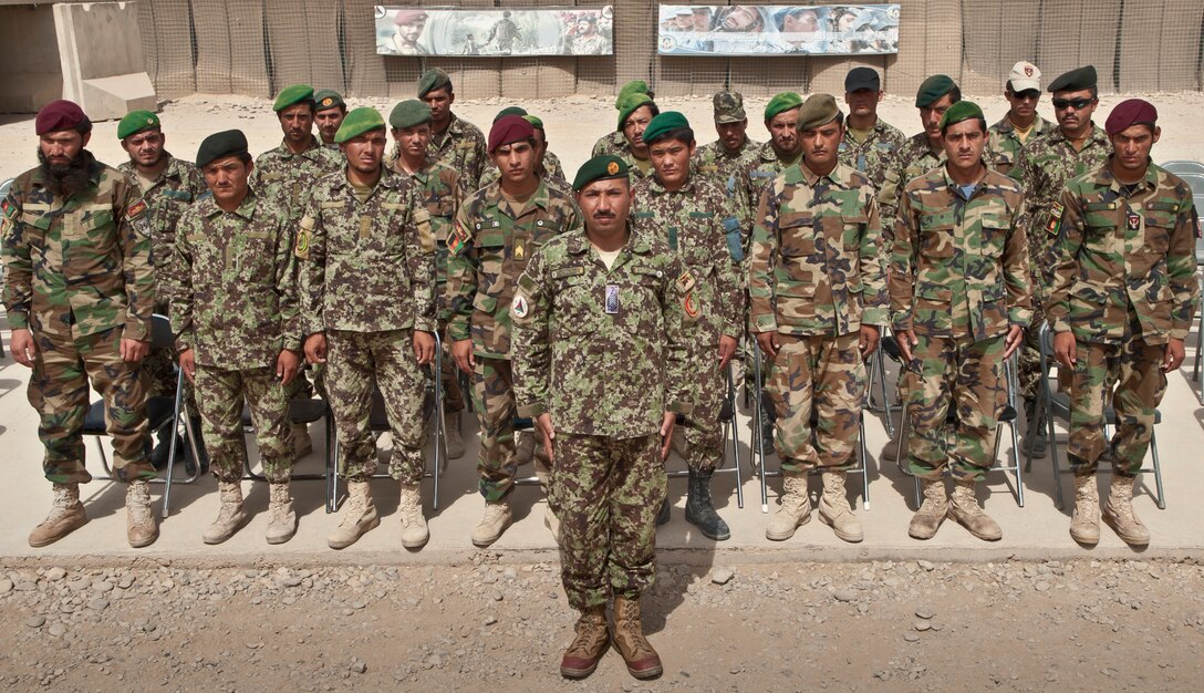 110714-N-TH989- MAZAR-E-SHARIF, Afghanistan. (July 14, 2011) JSAS graduation (U.S. Navy photo by Mass Communication Specialist 2nd Class Jonathan David Chandler/Released) 