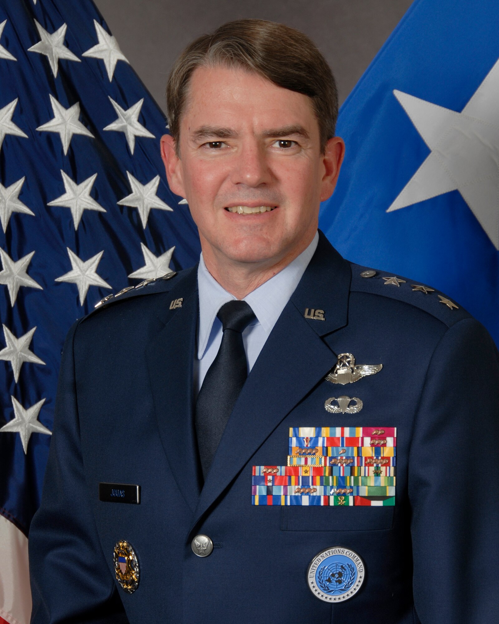 Lt. Gen. Jan-Marc Jouas is the Deputy Commander, United Nations Command Korea; Deputy Commander, U.S. Forces Korea; Commander, Air Component Command, Republic of Korea/U.S. Combined Forces Command; and Commander, 7th Air Force, Pacific Air Forces, Osan Air Base, South Korea. 