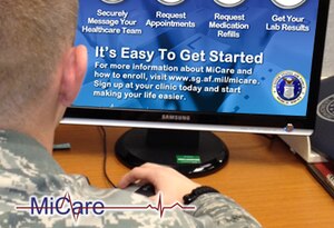 With MiCare, AFMS patients can easily request and provide information at any time.  MiCare provides a secure patient portal to ensure easy and private online communications in order to connect beneficiaries to their health care team.
