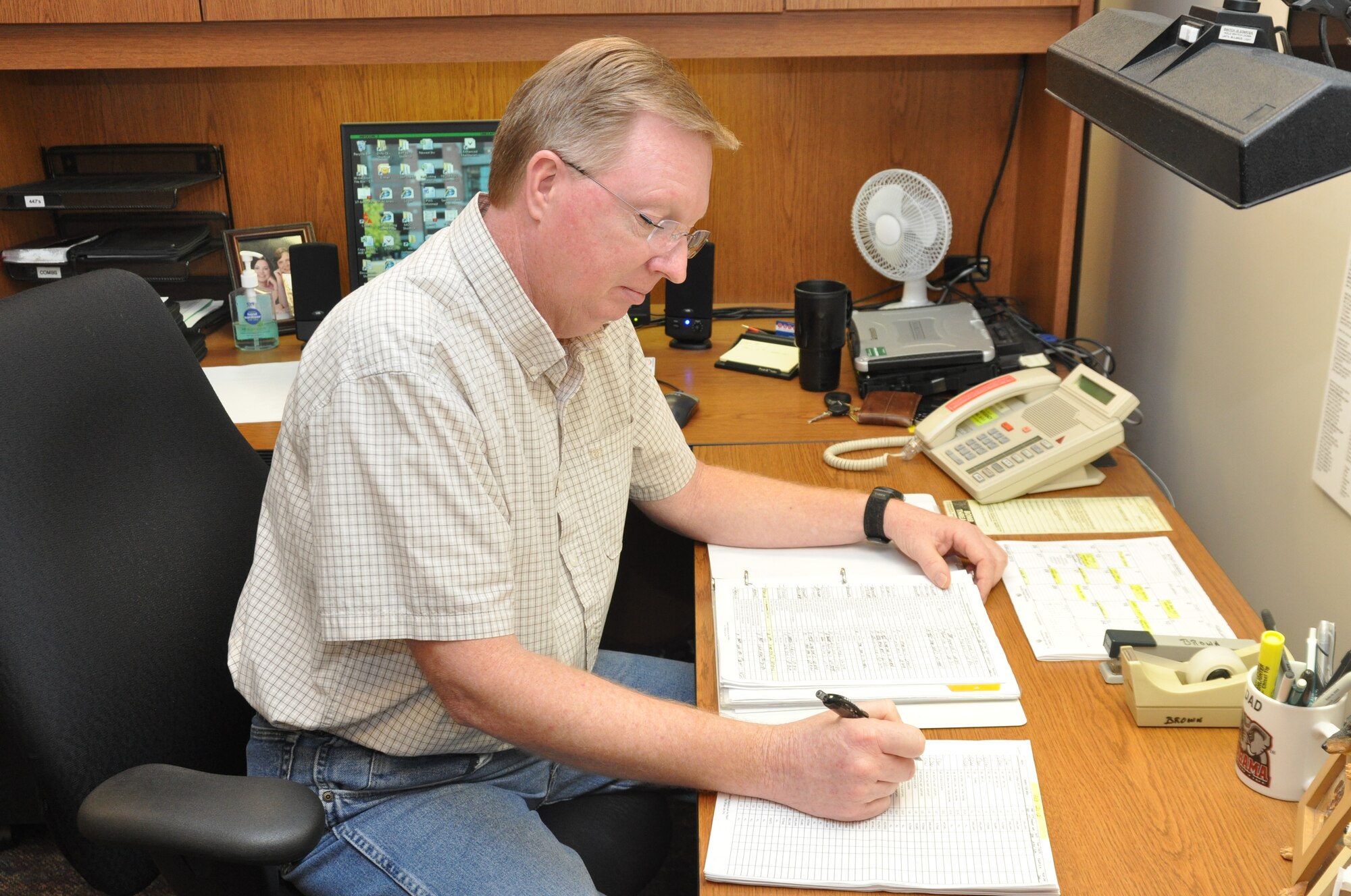 Dan Brown, 14th Flying Training Wing Maintenance Authority.