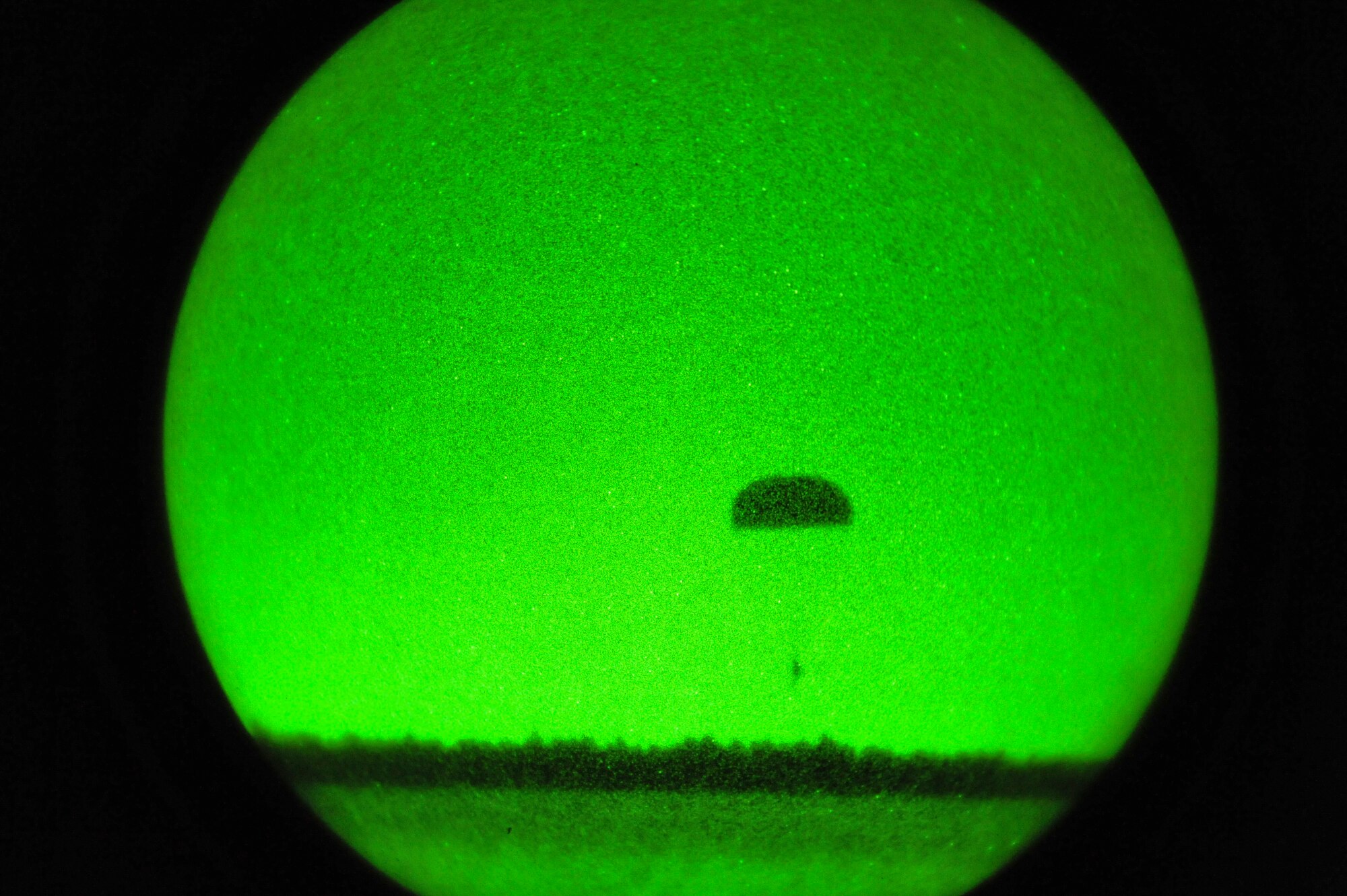 U.S. Air Force Airmen with the 18th Air Support Operations Group participate in Joint Operations Access Exercise 12-01, at Fort Bragg, N.C., Feb. 12, 2012. The 18th ASOG parachute into the drop zone with the troops for the 82d Airborne Division and provide on-scene air planning expertise to the battlefield commander. (U.S. Air Force Staff Sgt. Stephanie Mancha/Released)