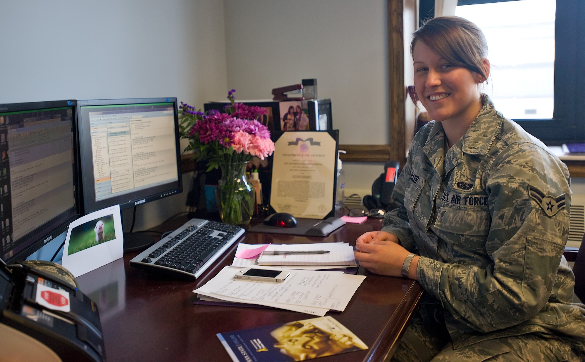Airman 1st Class Chelsea Weller (U.S. Air Force photo by Senior Airman Jacob Morgan)