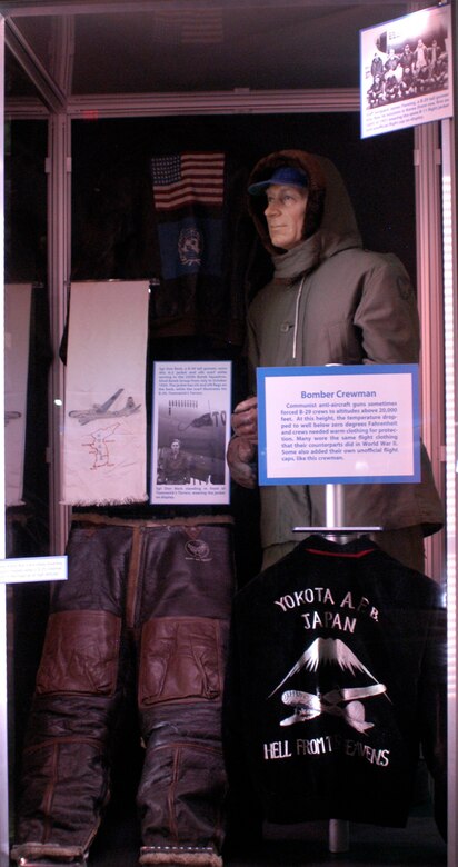 B-29 Bomber Crewmen artifacts used during the Korean War. (U.S. Air Force photo).